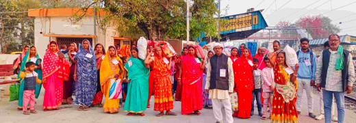 बदलो बिहार महाजुटान रैली में भाकपा माले का जत्था हुआ रवाना